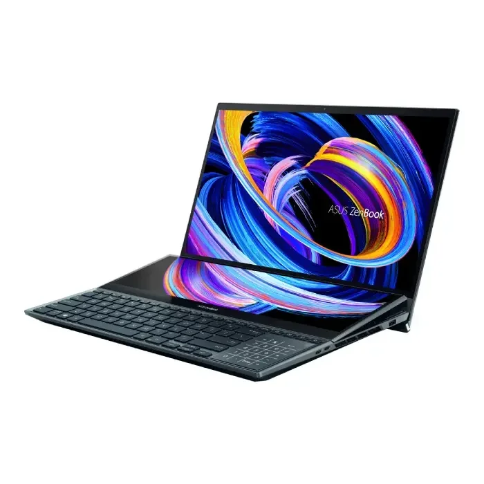 Asus Zenbook Duo 14 UX482EG- HY007W Laptop, 14.0-inch, FHD (1920 x 1080)Touch, Intel Ci7-1165G7, 16GB DDR4, 1TB PCIe SSD, NVIDIA GeForce MX450, Window