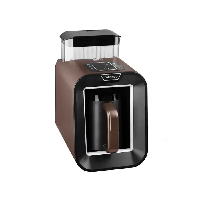 TORNADO Automatic Turkish Coffee Maker 330ml 735 Watt Brown x Black Water Tank TCME-100S-PRO