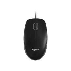 Logitech B100 Optical USB Durable Mouse Black