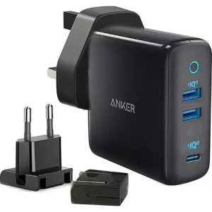 Anker A2033H11 PowerPort III 3-Port 65W Charger - Black