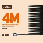 MOXOM  كابل شحن ونقل بيانات MX-CB44  بطول 4 أمتار للاي فون