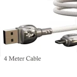 MOXOM MX-CB44 Charging &amp; Data 4 Meter Lightning Cable