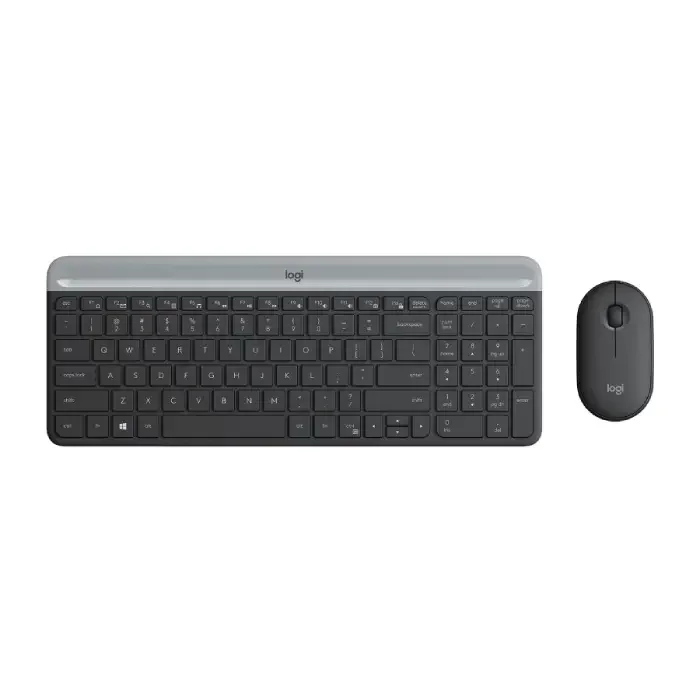 Logitech MK470 Slim Wireless Keyboard and Mouse Combo Graphite