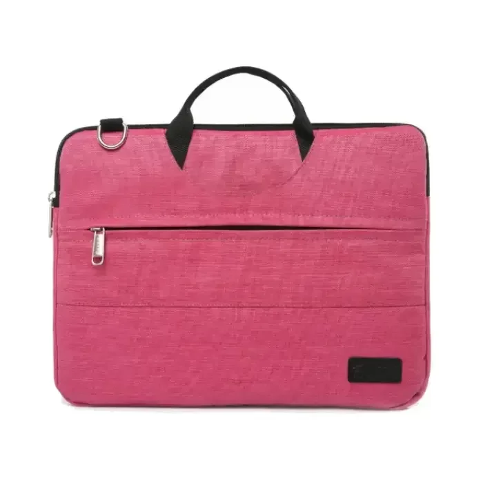 Elite 14 inch Laptop Case Protective Sleeve With Hand Strap Pink