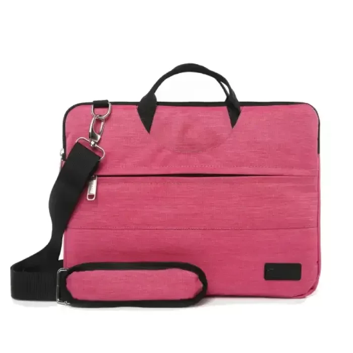 Elite 14 inch Laptop Case Protective Sleeve With Hand Strap Pink