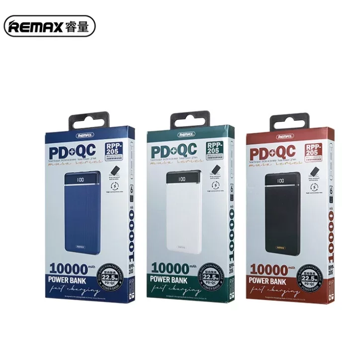 REMAX RPP-205 Fast Power Bank 10000MAH