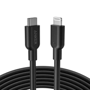 Anker A8832H11 USB C to Lightning 1 Meter Cable Black