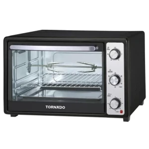TORNADO Electric Oven 46 litre 1800 Watt in Black Color With Grill and Fan TEO-46NEK