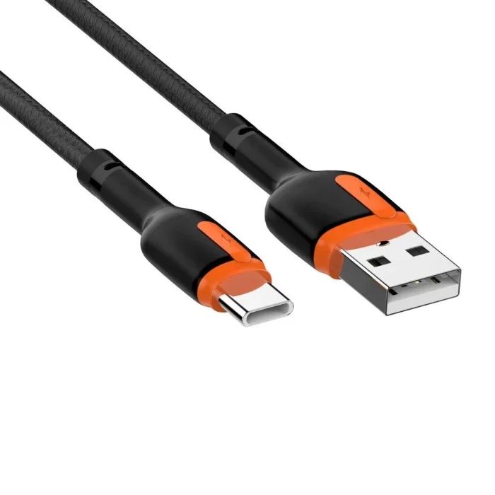 LDNIO LS531 Fast Charging Type-C USB Cable 2.4A 1M  Black