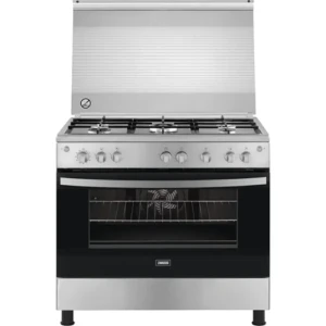 Zanussi Coolcast 5-Burner Cooker With Gas Oven And Hob ZCG91236XA