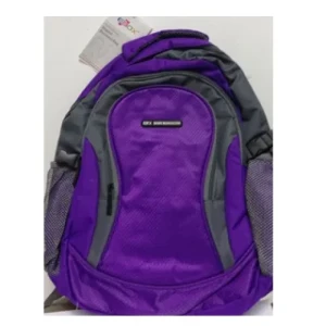 EBOX 15.6 Inch Laptop Backpack Grey+Purple - ENL24315B