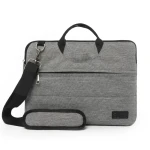 Elite 14 inch Laptop Case Protective Sleeve With Hand Strap Light Grey