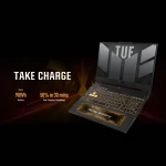 ASUS TUF Gaming F15 FX507ZR-HQ003W Gaming Laptop 15.6 WQHD 165Hz Intel Ci7-12700H 16GB RAM 1TB SSD GeForce RTX 3070 8GB Win11 90NR0AX1-M00220 Grey