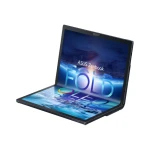 لاب توب اسوس زين بوك Fold OLED UX9702AA-OLED007W شاشة لمس انتل Ci7-1250U رام 16 جيجا و 1 تيرا هارد SSD رسومات انتل ايريس Xe ويندوز 11 - اسود