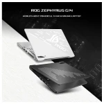 Asus ROG Zephyrus G14 GA401QC-K2069T Gaming Laptop 14.0 inch WQHD 120Hz AMD R9-5900HS 16GB RAM 512GB SSD GeForce RTX 3050 4GB Win11 90NR05T3-M002Y0