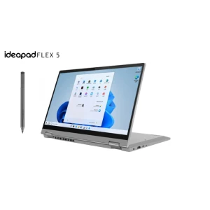 Lenovo IdeaPad Flex 5-14ALC05 2-in-1 Laptop AMD R7-5700U 8GB RAM 512GB SSD AMD Graphics 14 FHD Touch with Pen Windows 10 Grey