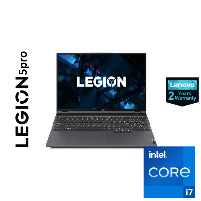 Lenovo Legion 5 Pro 16ITH6 Gaming Laptop Intel Ci7-11800H 16GB RAM 1TB SSD 16-inch WQXGA 165Hz NVidia GeForce RTX 3050 Ti 4GB 2Years Warranty Grey