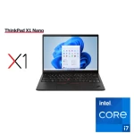 Lenovo ThinkPad X1 Nano Gen 1 Laptop Intel Ci7-1160G7 16GB RAM 1TB SSD 13-inch 2K Intel Iris Graphics Win11 Black - 20UN008RAD