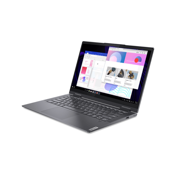 Lenovo Yoga7 14ITL5 Touch Laptop Intel Ci5-1135G7 8GB RAM 512GB SSD 14-inch Touch Screen Intel Iris Xe Graphics  Win11 Slate Grey 2 Years Warranty