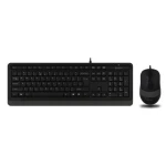 A4tech F1010  Multimedia  wired Keyboad &amp; Mouse Combo Grey
