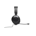 JBL Quantum 100 - Wired Over-Ear Gaming Headphones Stereo Flip Up Mic 3.55mm Plug - Black