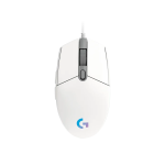 Logitech G102 LIGHTSYNC RGB 6 Button Wired Gaming Mouse White