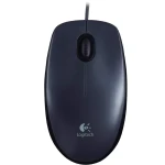 Logitech M90 Wired USB Mouse  Black
