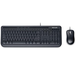 Microsoft  APB-00012  Wired Keyboard &amp; Mouse 600  Black