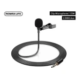 Remax RL-LF31 Series Clip Microphone Black