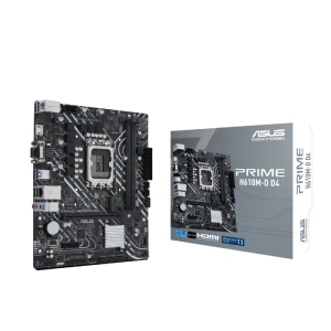 Asus PRIME H610M-D D4 Intel® (LGA 1700) Mic ATX Motherboard with DDR4, PCIe 4.0, M.2 Slot - 90MB1A00-M0EAY0