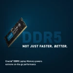Crucial RAM 16GB DDR5 4800MHz SODIMM Laptop Memory