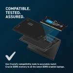 Crucial RAM 16GB DDR5 4800MHz SODIMM Laptop Memory