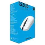 لوجيتك G305  ماوس الألعاب اللاسلكي السريع ابيض 910-005292