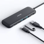 Anker 332 USB-C Hub 5 in1 USB-C Connector Black -  A8355H11