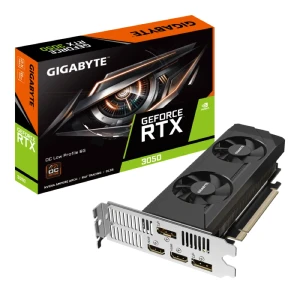 Gigabyte NVIDIA GeForce RTX 3050 OC LOW PROFILE 6G Graphics Card GV-N3050OC-6GL