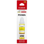 Canon INK GI-490Y Yellow Ink Bottle 0666C001