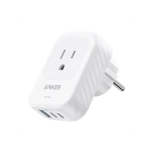 Anker Wall Charger 5-in-1 Adapter, 5 Ports, White - A92A2321