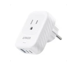 Anker Wall Charger 5-in-1 Adapter, 5 Ports, White - A92A2321