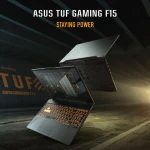 ASUS TUF Gaming F15 FX506HF- HN001W Gaming Laptop 15.6-inch FHD 144Hz Intel Ci5-11400H 8GB RAM 512GB SSD GeForce RTX 2050 4GB Win11 90NR0HB4-M001D0