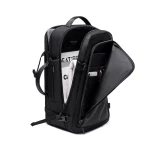 Arctic Hunter B00187 - 15.6 Inch Waterproof Laptop Backpack With USB Charging Port - Black