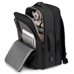Rahala Rl-5306 Expandable 15.6 Inch Laptop Travel Backpack Waterproof Business USB Black
