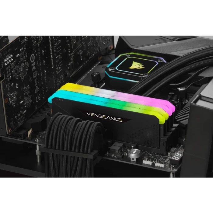 CORSAIR VENGEANCE RGB RS 16GB Memory DDR4 Desktop 3200MHz Valley DRAM | Technology
