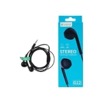 CELEBRAT G12 Wired in-Ear Stereo Sound Earphone with Microphone Black 1 Month Warranty