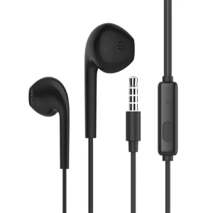 CELEBRAT G12 Wired in-Ear Stereo Sound Earphone with Microphone - Black