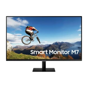 Samsung 32 inch LED Smart Monitor Flat 4K UHD 60hz With Mobile Connectivity - LS32AM700UMXZN