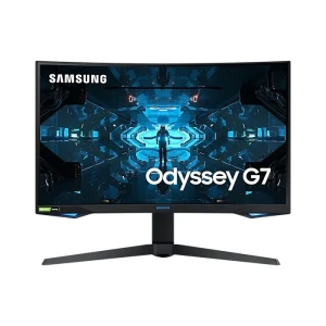 SAMSUNG Odyssey G7 27 Inch QLED VA 240HZ 1MS Curved Gaming Monitor - LC27G75TQSMXZN