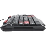 GR-605 Multimedia USB  Wired Keyboard  Black