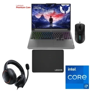 Lenovo Legion 5 16IRX9 Gaming Laptop Intel Ci7-14650HX 16GB RAM 1TB SSD RTX 4060 8GB, 16" WQXGA 240Hz, DOS + Mouse, MousePad - 2 Years - 83DG00C6ED