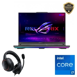 Asus ROG Strix G614JZ-NN007W Gaming Laptop 16-inch 165Hz Intel Ci7-13650HX 16GB RAM 1TB SSD RTX 4080 12GB Eclipse Grey Win11 90NR0CZ1-M003S0