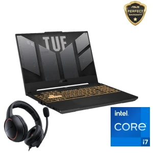 ASUS TUF F15 FX507VV-LP156W Gaming Laptop 15.6 Inch FHD 144Hz Intel Ci7-13620H 16GB RAM 1TB SSD RTX 4060 8GB Win11 Gray, 90NR0BV8-M009Y0